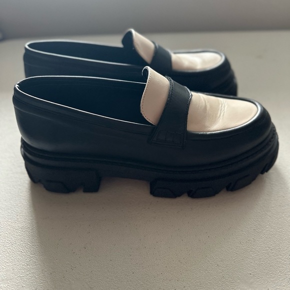 ALOHAS trailblazer women’s loafer bicolor black /ivory - Picture 3 of 10